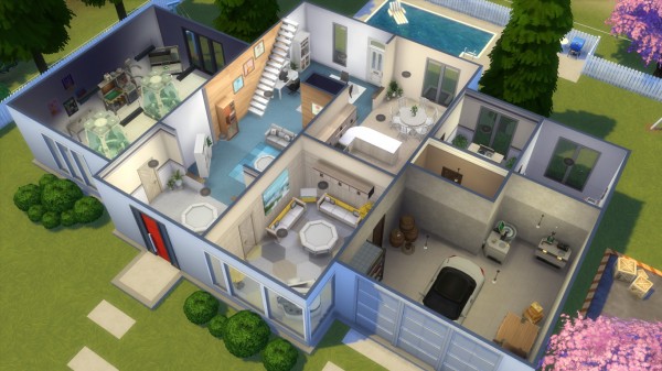  Mod The Sims: The Powerpuff girls house | NO CC by iSandor