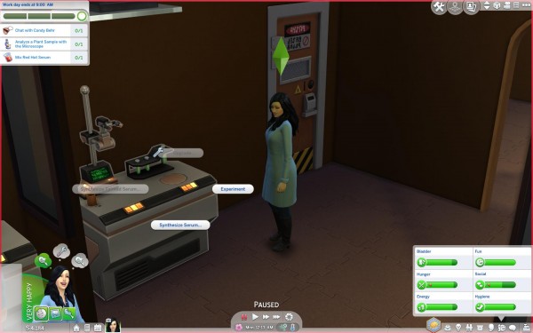  Mod The Sims: No Robot Upgrade Parts on Chemistry Lab by gettp