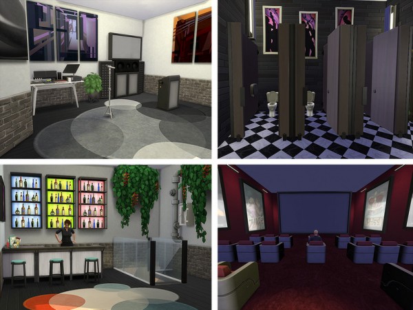  The Sims Resource: Cinema City by Ineliz