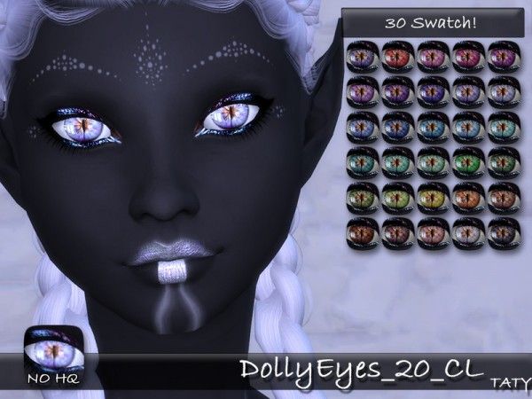  The Sims Resource: Dolly Eyes 20 by Taty