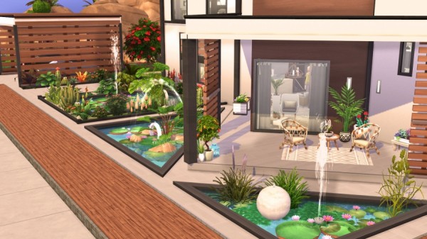  Sims Artists: Flora House