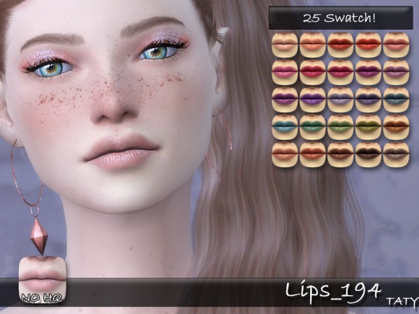 The Sims Resource: Lips 194 by taty