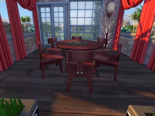  The Sims Resource: Red Berry Restaurant by Ineliz