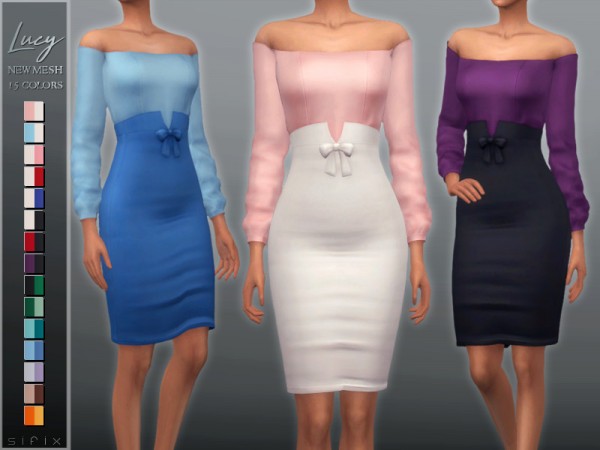  The Sims Resource: Lucy Outfit by Sifix