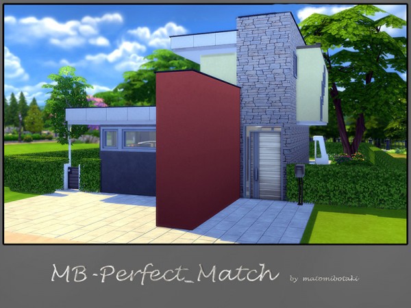  The Sims Resource: Perfect Match House by matomibotaki