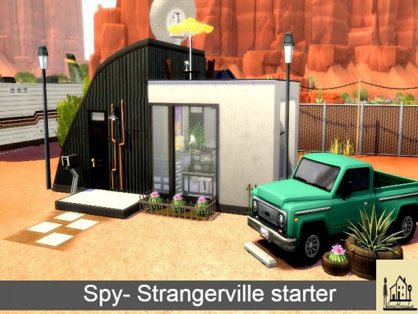  The Sims Resource: SPY  Strangerville starter by GenkaiHaretsu