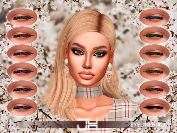  The Sims Resource: Eyeliner 12  by Jul Haos