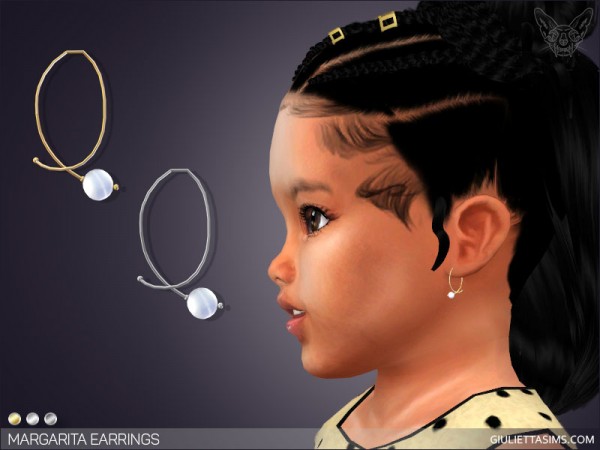  Giulietta Sims: Margarita Earrings For Toddlers