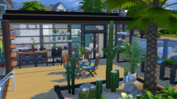 Sims Artists: Cube House