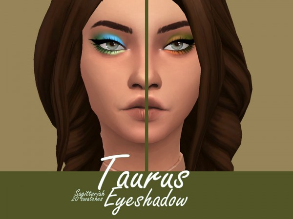  The Sims Resource: Taurus Eyeshadow by Sagittariah