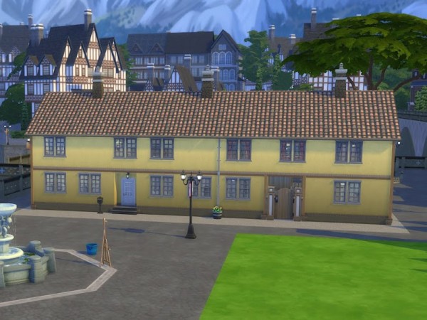  KyriaTs Sims 4 World: The Deaconess Institution