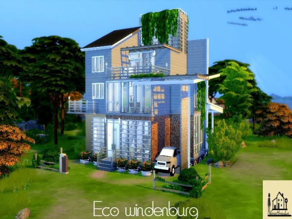  The Sims Resource: Eco Windenburg House by GenkaiHaretsu