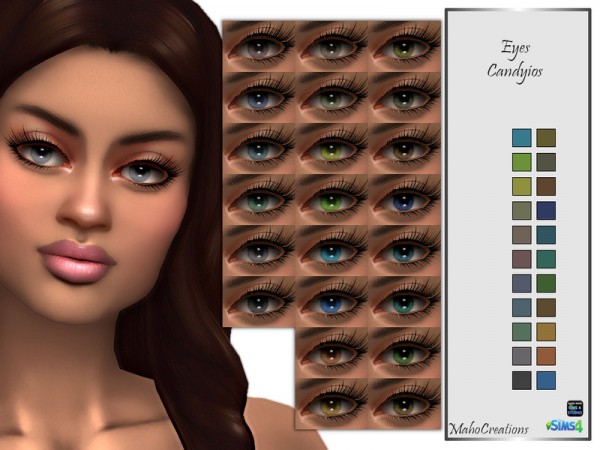  The Sims Resource: Eyes Candyios by MahoCreations