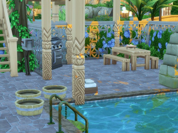  The Sims Resource: Tropical Tree House by Ineliz