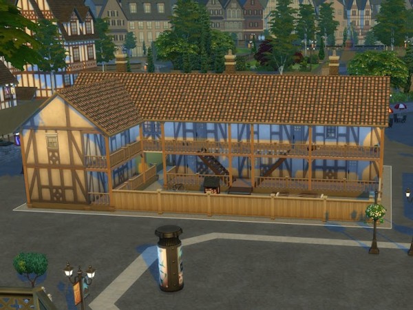  KyriaTs Sims 4 World: The Deaconess Institution