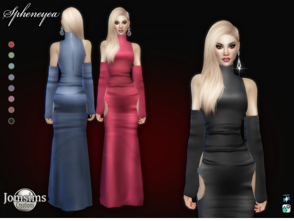  The Sims Resource: Spheneyea dress by jomsims