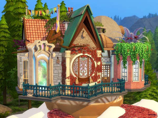  The Sims Resource: Howls Flying Castle by Ineliz