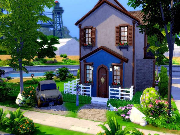  The Sims Resource: Livia House   noCC by GenkaiHaretsu