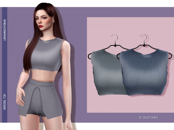  The Sims Resource: Special Top by Lisaminicatsims