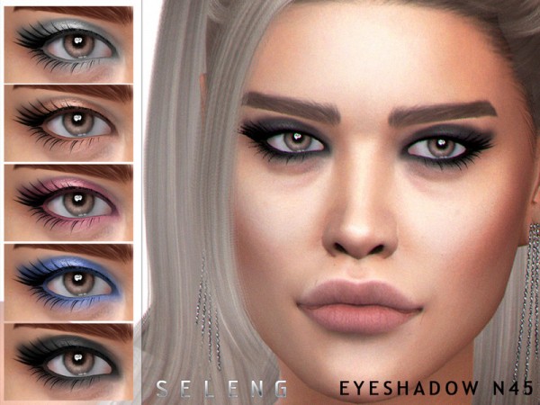  The Sims Resource: Eyeshadow N45 by Seleng