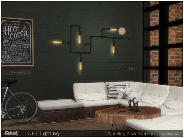  The Sims Resource: Loft lighting by Severinka