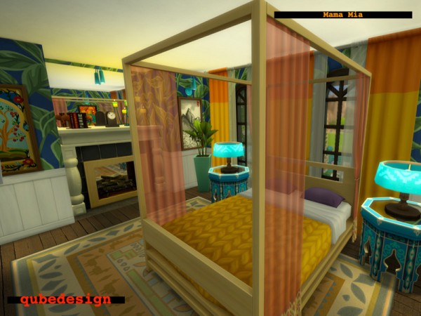  The Sims Resource: Mama Mia NO CC by QubeDesign