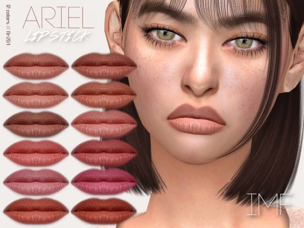  The Sims Resource: Ariel Lipstick N.257 by IzzieMcFire