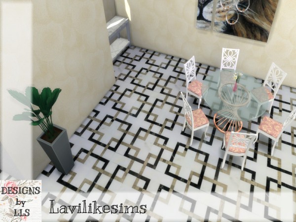  The Sims Resource: Square squared floor by lavilikesims