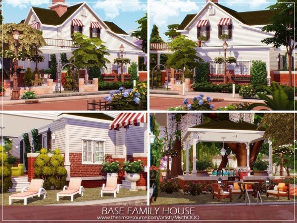  The Sims Resource: Base Family House by MychQQQ