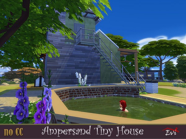  The Sims Resource: The Ampersand Tiny House by evi