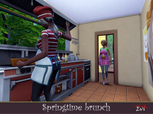  The Sims Resource: Spring time brunch by evi