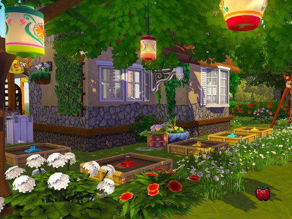  The Sims Resource: Michelle   tiny home   no cc by melapples