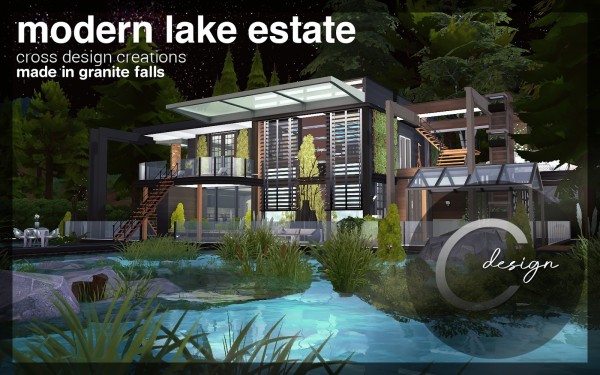  Cross Design: Modern Lake Estate