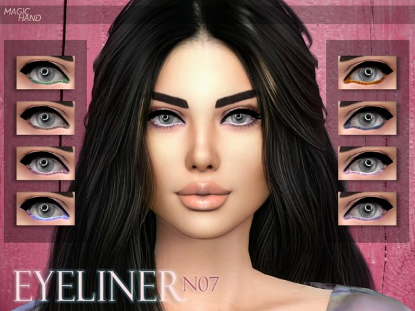  The Sims Resource: Eyeliner N01 by MagicHand