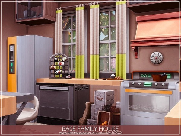  The Sims Resource: Base Family House by MychQQQ