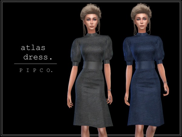  The Sims Resource: Atlas dress by Pipco