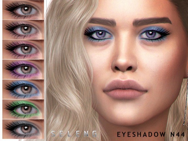  The Sims Resource: Eyeshadow N44 by Seleng