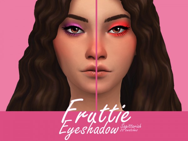 The Sims Resource: Fruttie Eyeshadow by Sagittariah
