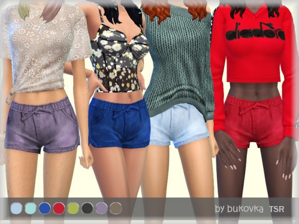  The Sims Resource: Short and Denim by bukovka