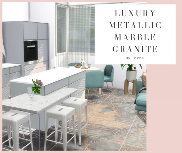  Dinha Gamer: Floor   Luxury Metallic Marble Granite