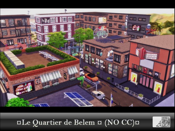 Mod The Sims: Le quartier de Belem by tsukasa31