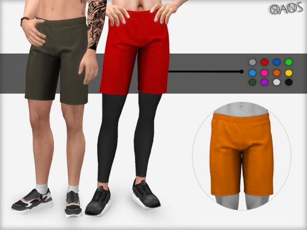  The Sims Resource: Sport Shorts byOranosTR