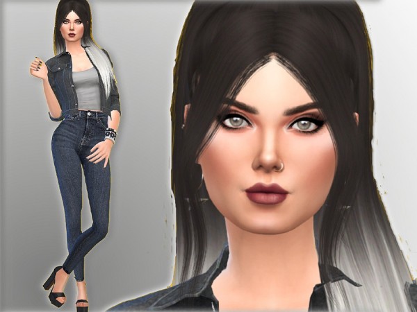  The Sims Resource: Lillian Xena by Mini Simmer