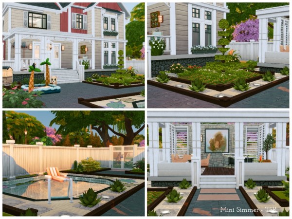  The Sims Resource: 191 Spring Lane House by Mini Simmer