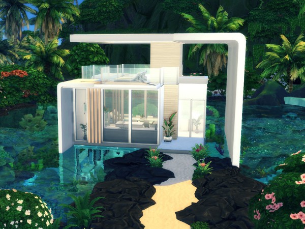  The Sims Resource: Underwater Villa by Summerr Plays