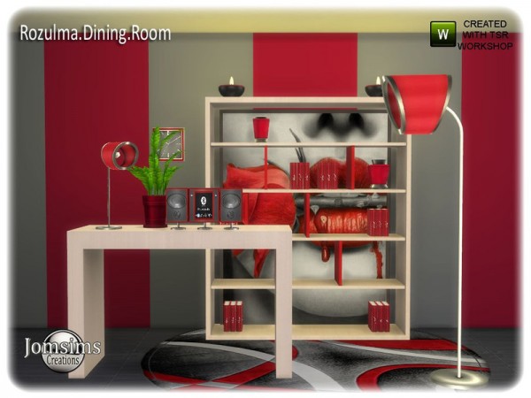  The Sims Resource: Rozulma Dining room next part by jomisims