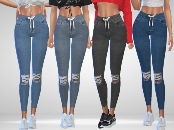  The Sims Resource: Billie Jeggings by Puresim