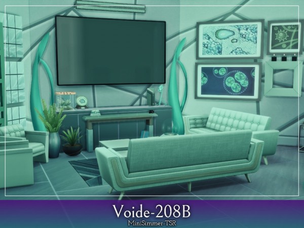  The Sims Resource: Void 208B House by Mini Simmer