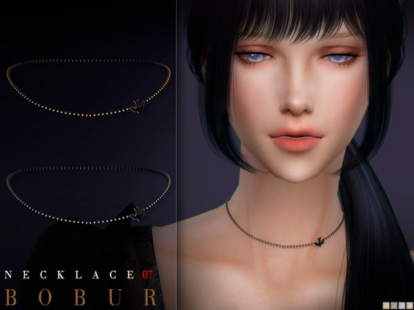  The Sims Resource: Necklace 07 by Bobur