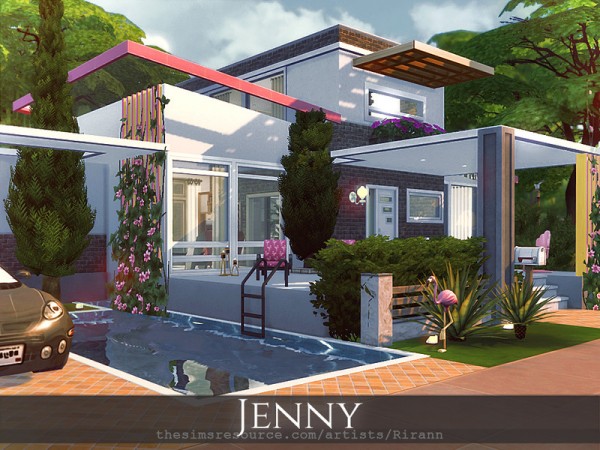  The Sims Resource: Jenny House by Rirann